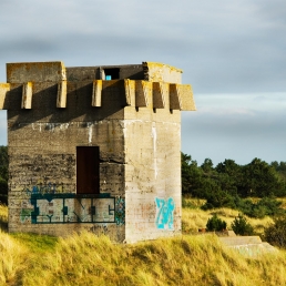 Observation tower at Den Helder, Holland