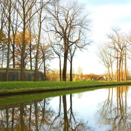 One of five bunkers along the Bruges-Ghent canal, Belgium