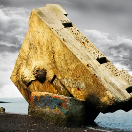 Quiberville bunker, north France