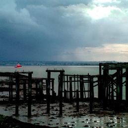 The estuary at St. Mary's Marshes, Kent