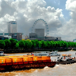 National Theatre with the London Eye