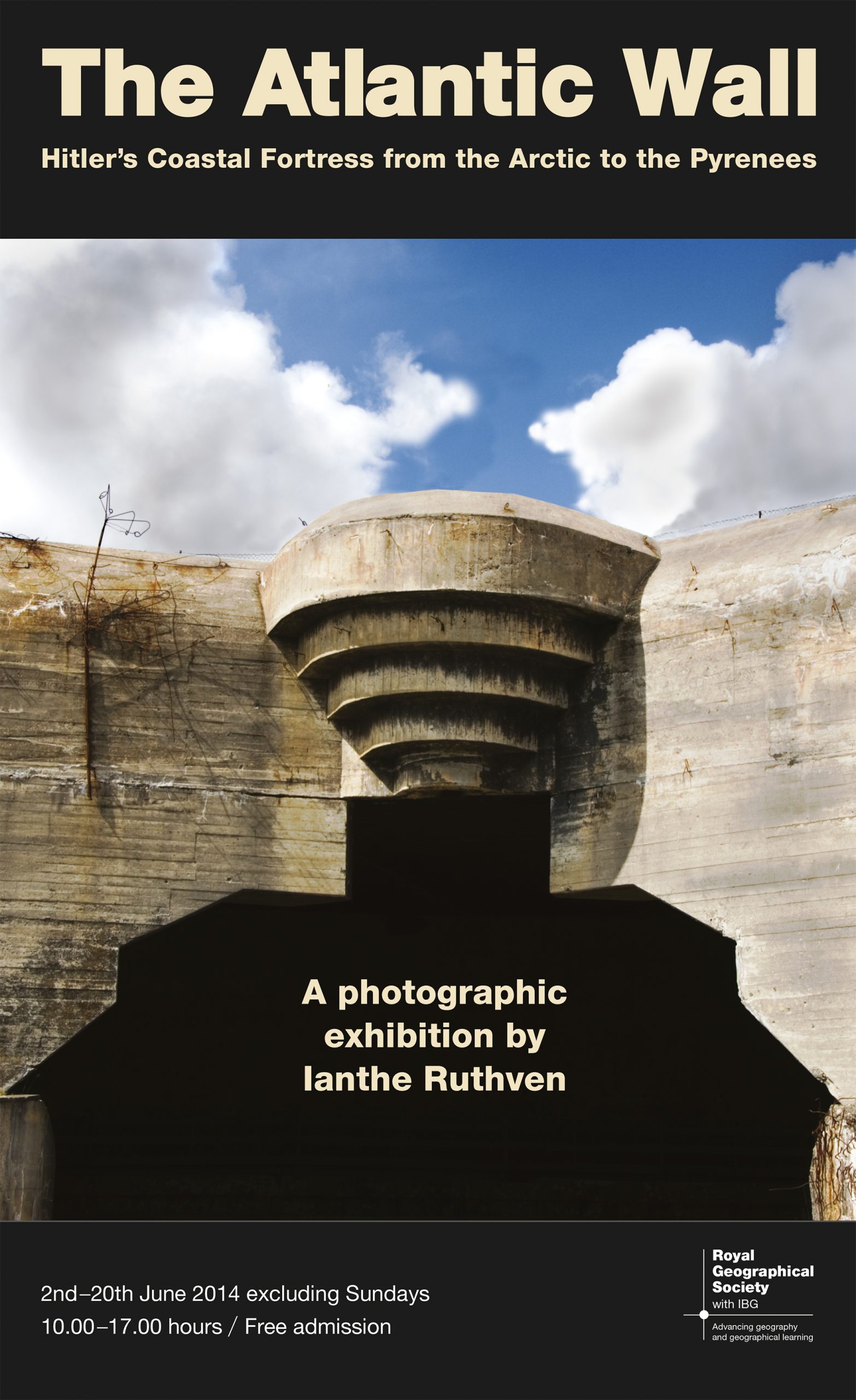 The Atlantic Wall - exhibition invitation